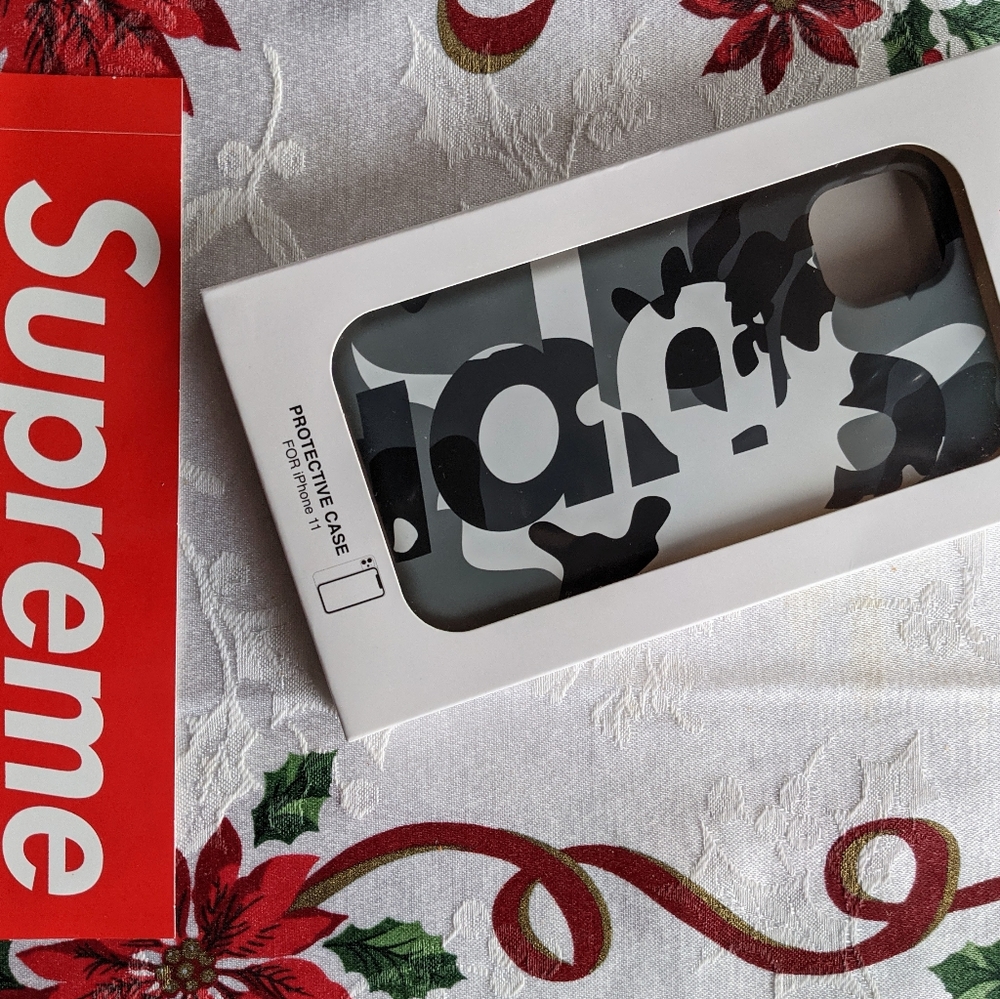 Supreme Camo iPhone Case